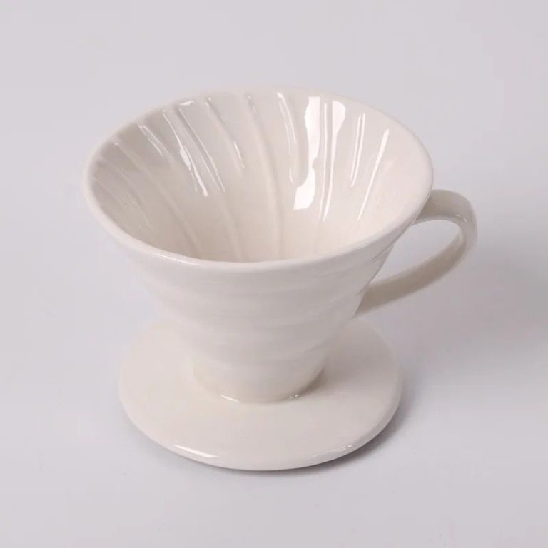 DRIPPER INMERSION SWITCH CERAMICA - BLANCO/CELESTE - Coffee Point