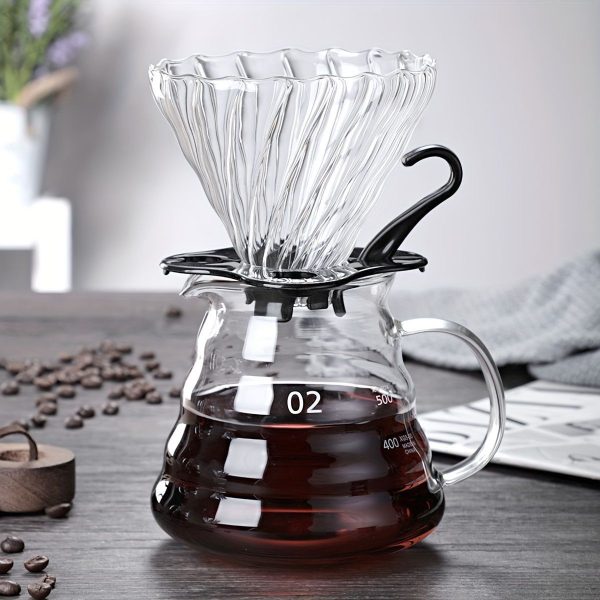 KIT V60 VIDRIO + 100 FILTROS