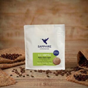 CAFÉ SAPPHIRE BLEND LA CAMPIÑA GRANO - 250GR