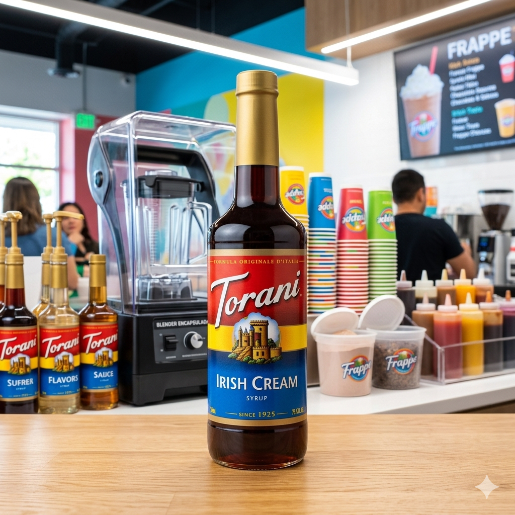 JARABE TORANI IRISH CREAM 750ML