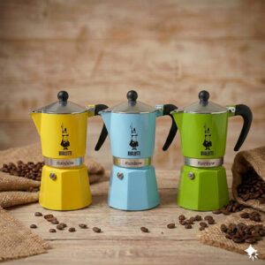 CAFETERA MOKA RAINBOW 6 TAZAS BIALETTI