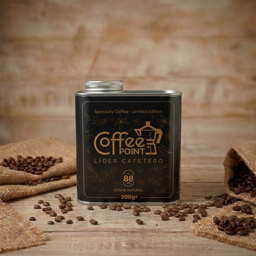 CAFÉ COFFEE POINT GEISHA NATURAL - 200GR