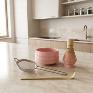 SET MATCHA X 5 PIEZAS - ROSADO